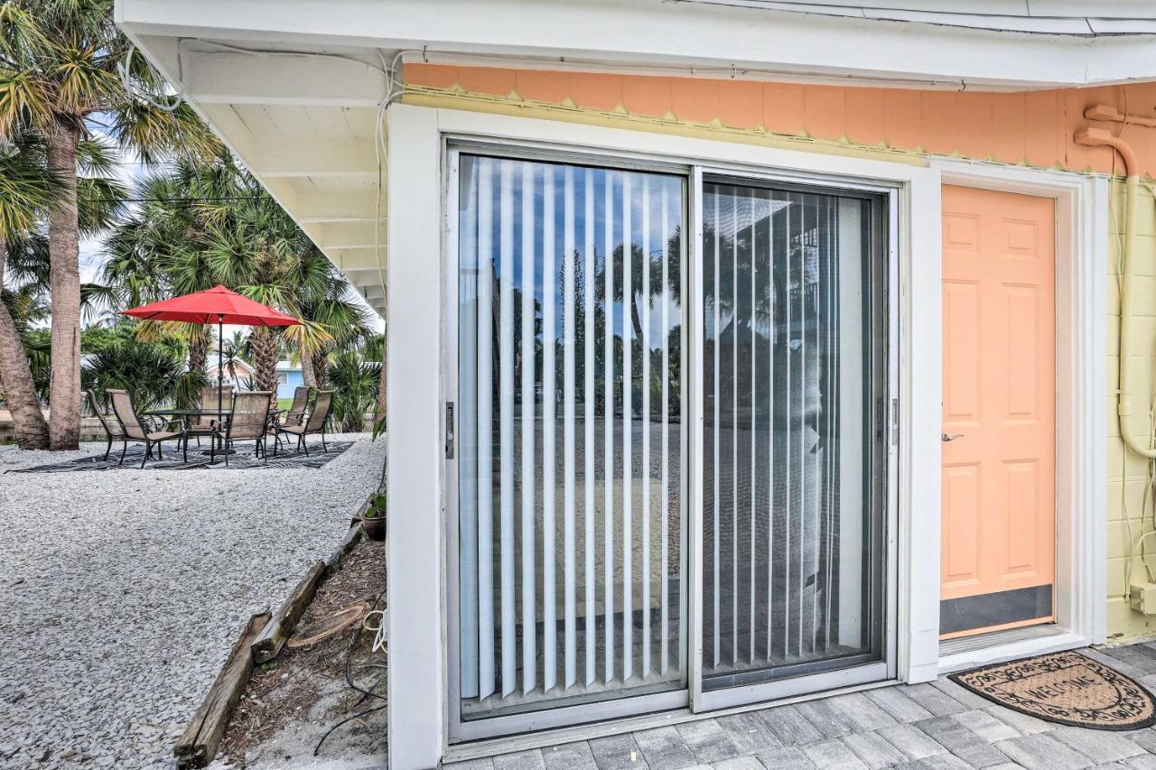 Siesta Key Village Studio On Canal Near Beach Sarasota Exteriör bild
